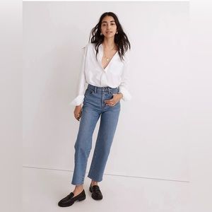 The Tall Perfect Vintage Wide-Leg Crop Jean in Knoxville Wash